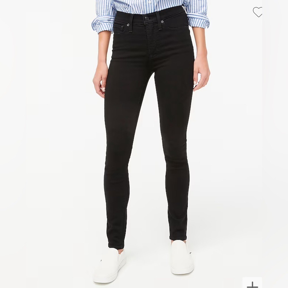 MOTHER High-waisted Black Jeans